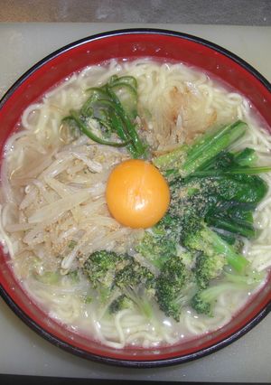 野菜大盛ビビンバ風ちやんぽん-レシピのメイン写真
