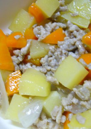 離乳後期☆肉じゃが‖調味料ナシ-レシピのメイン写真
