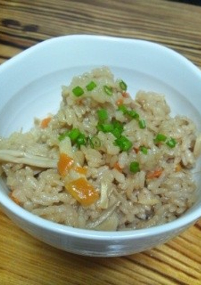 さば煮出汁の余りで★簡単炊き込みご飯-レシピのメイン写真
