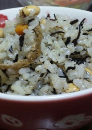 混ぜるだけ!栄養満点ひじきご飯-レシピのメイン写真