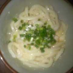 釜玉風うどん-レシピのメイン写真