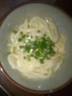 釜玉風うどん-レシピのメイン写真