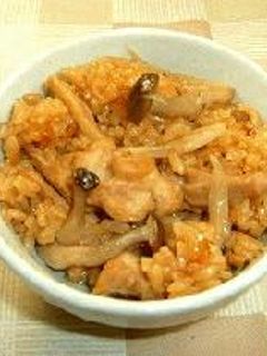 きのこの炊き込みご飯-レシピのメイン写真