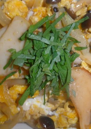 すぐにできる簡単かま卵とじ丼-レシピのメイン写真