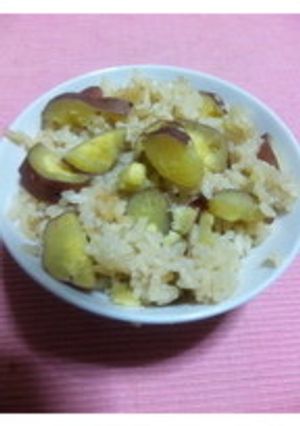 今が旬！さつまいもご飯♪-レシピのメイン写真