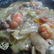 五目あんかけ焼ちゃんぽん麺
