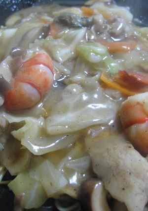 五目あんかけ焼ちゃんぽん麺-レシピのメイン写真