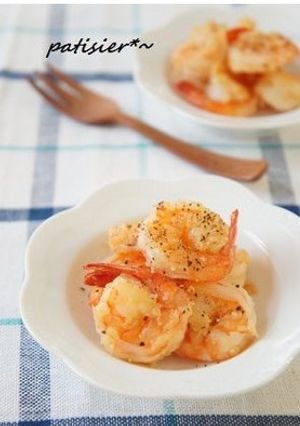 エビのにんにく炒め✿チーズ風味-レシピのメイン写真
