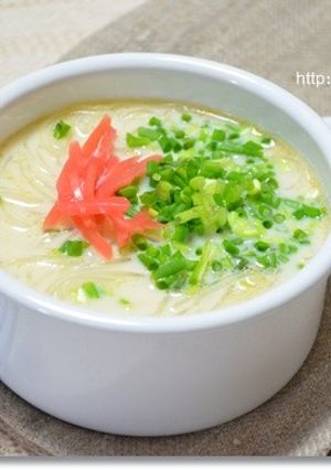 豆乳で豚骨風あっさり春雨スープ☆-レシピのメイン写真