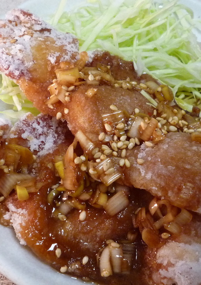 豚の竜田揚げ☆ねぎソース-レシピのメイン写真