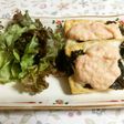 豆腐ステーキ 明太チーズのせ