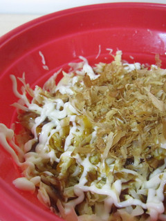 材料2つ☆レンジでお好み焼き風キャベツ☆-レシピのメイン写真