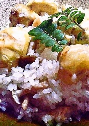 旬の旨味!割烹の秋限定の栗ごはん-レシピのメイン写真