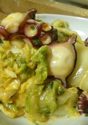 簡単すぎて、超美味い！タコマヨキムチ！-レシピのメイン写真