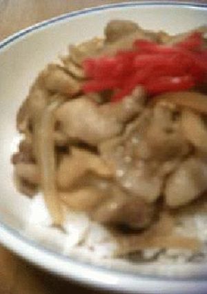 豚丼[２]-レシピのメイン写真