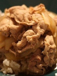 ジューシー、やわらか細切れ肉の豚丼-レシピのメイン写真