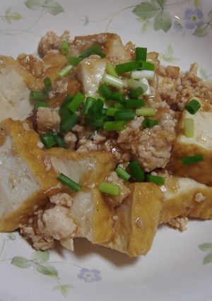 ダシダで厚揚げ♫-レシピのメイン写真