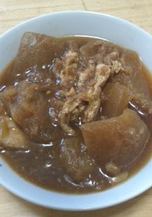 我が家の味！シーチキンと冬瓜の煮物！-レシピのメイン写真