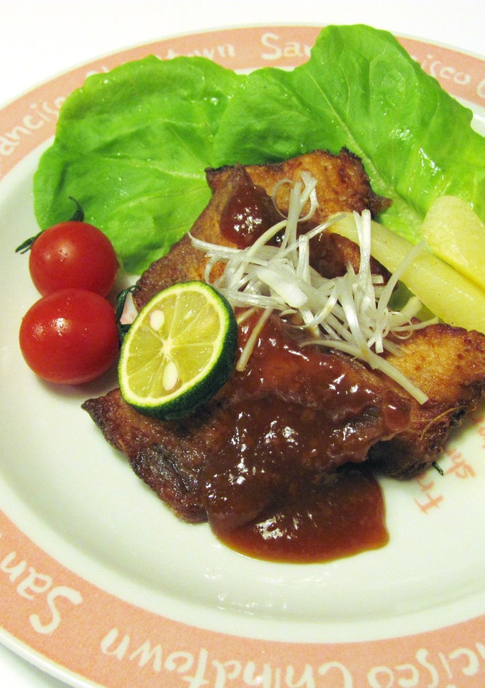 さんまのからあげ＋味噌田楽がけ♪-レシピのメイン写真