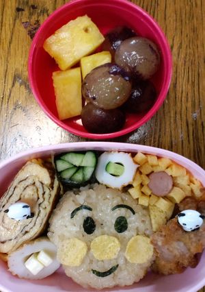 保育園　お弁当（秋の園外保育）-レシピのメイン写真