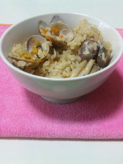 簡単♪あさりの炊き込みごはん-レシピのメイン写真