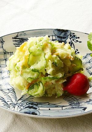 ポテトサラダにオリーブオイル-レシピのメイン写真