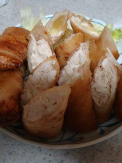 鶏ささみと長ネギの春巻き-レシピのメイン写真