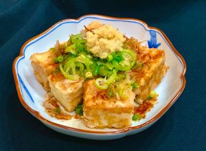 簡単♪今日の夕食〜厚揚げ衣焼き生姜醤油で-レシピのメイン写真