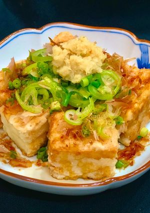 簡単♪今日の夕食〜厚揚げ衣焼き生姜醤油で-レシピのメイン写真