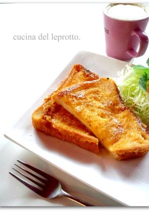 我が家のフレンチトースト-レシピのメイン写真