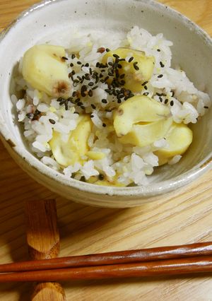 十六雑穀入り『たっぷり栗ごはん』✿-レシピのメイン写真