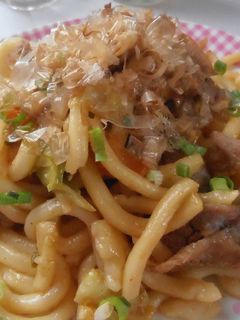 ♡醤油バターの焼きうどんっ♡-レシピのメイン写真