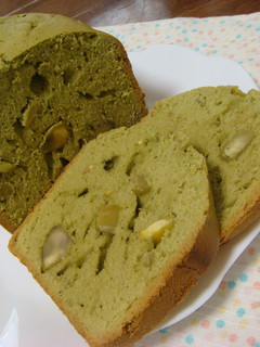 HBで栗の抹茶パウンドケーキ-レシピのメイン写真