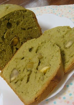 HBで栗の抹茶パウンドケーキ-レシピのメイン写真