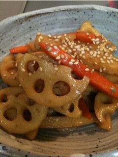蓮根のきんぴら-レシピのメイン写真
