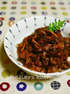 速攻で作れちゃう★牛肉のしぐれ煮-レシピのメイン写真