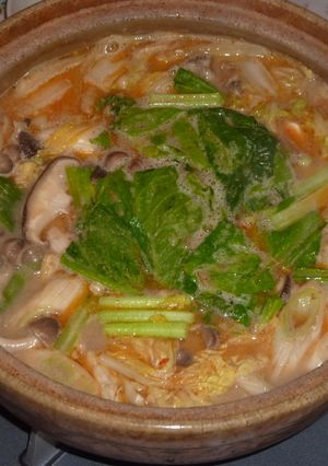 ☆食べるラー油で坦々鍋☆-レシピのメイン写真