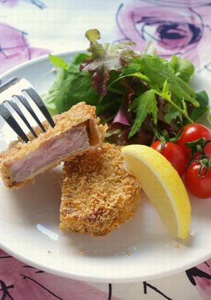 衣まで美味しい♪我が家のハムカツ-レシピのメイン写真