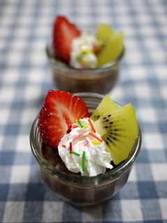 ミルクココアで簡単チョコプリン♪-レシピのメイン写真