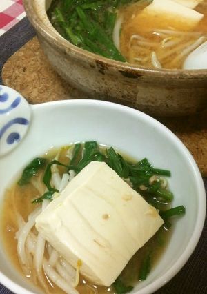 簡単小鍋♪母直伝のにんにく味噌で♪-レシピのメイン写真