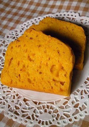 イーストなし＊パウンド型でカボチャパン-レシピのメイン写真