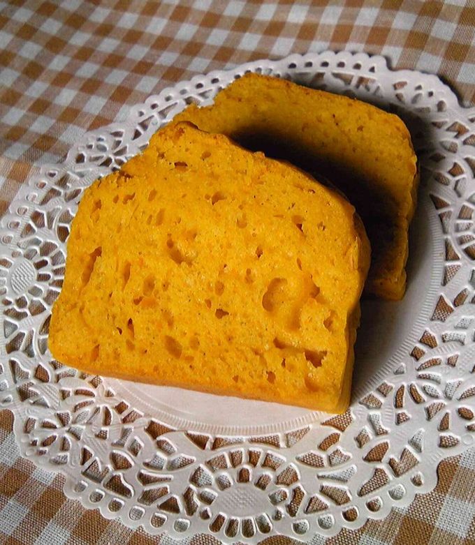 イーストなし*パウンド型でカボチャパン-レシピのメイン写真