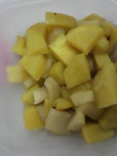 リンゴとサツマイモの甘煮-レシピのメイン写真