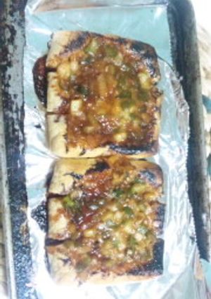 簡単☆油あげの葱味噌マヨ焼き-レシピのメイン写真