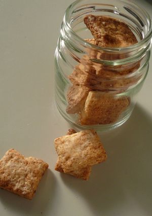 ごまとチーズのクッキー　ノンバターだよ☺-レシピのメイン写真