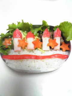 キャラ弁…お誕生日…-レシピのメイン写真