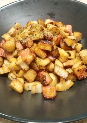 根菜とベーコンのコロコロ炒め-レシピのメイン写真