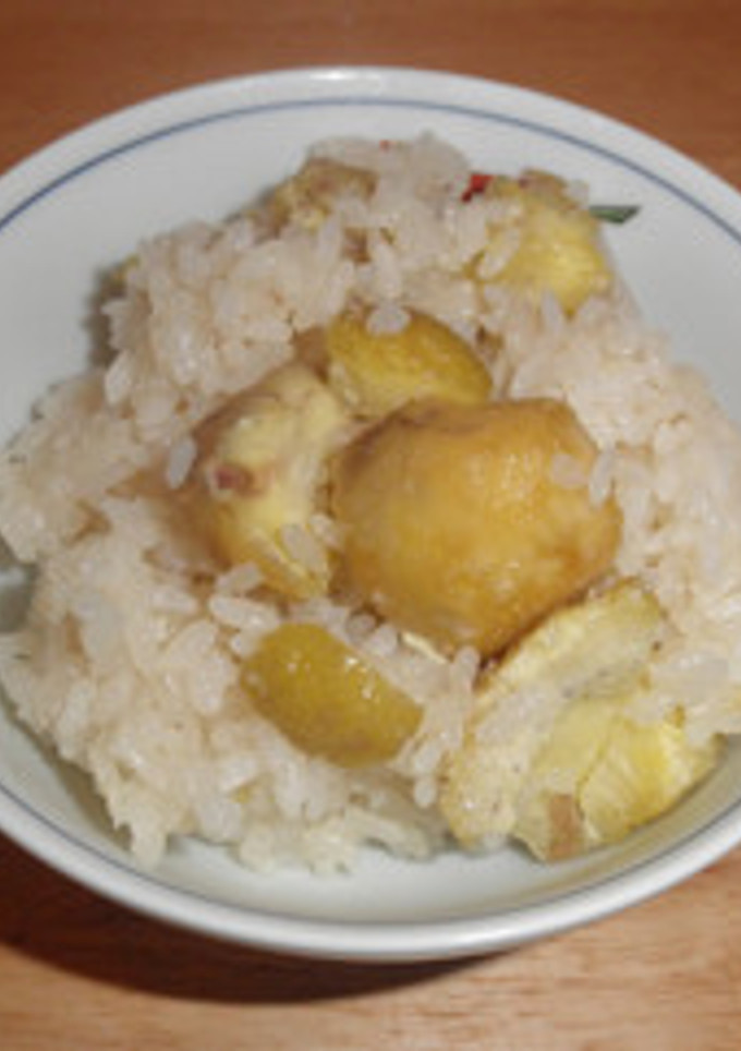 失敗しない～ めんつゆで作る ～ 栗ご飯-レシピのメイン写真
