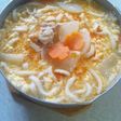 中華風さっぱりピリ辛煮込みうどん