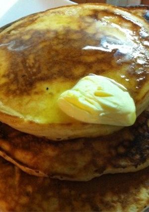自家製HMで♪ふかふかホットケーキ-レシピのメイン写真